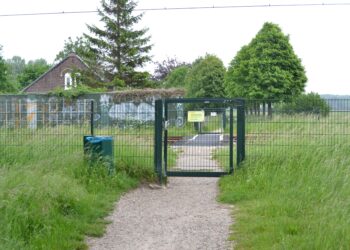 Klaphekken spoor bij Leyduin