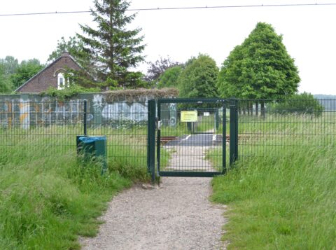 Klaphekken spoor bij Leyduin